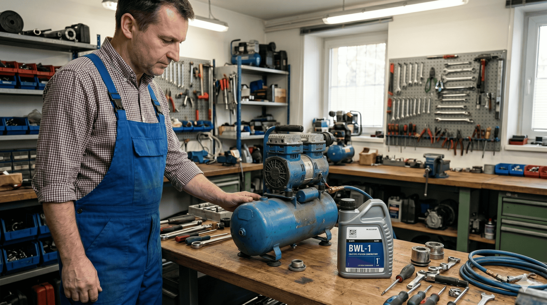 Pravidelná preventivní údržba vzduchotechniky a kompresoru